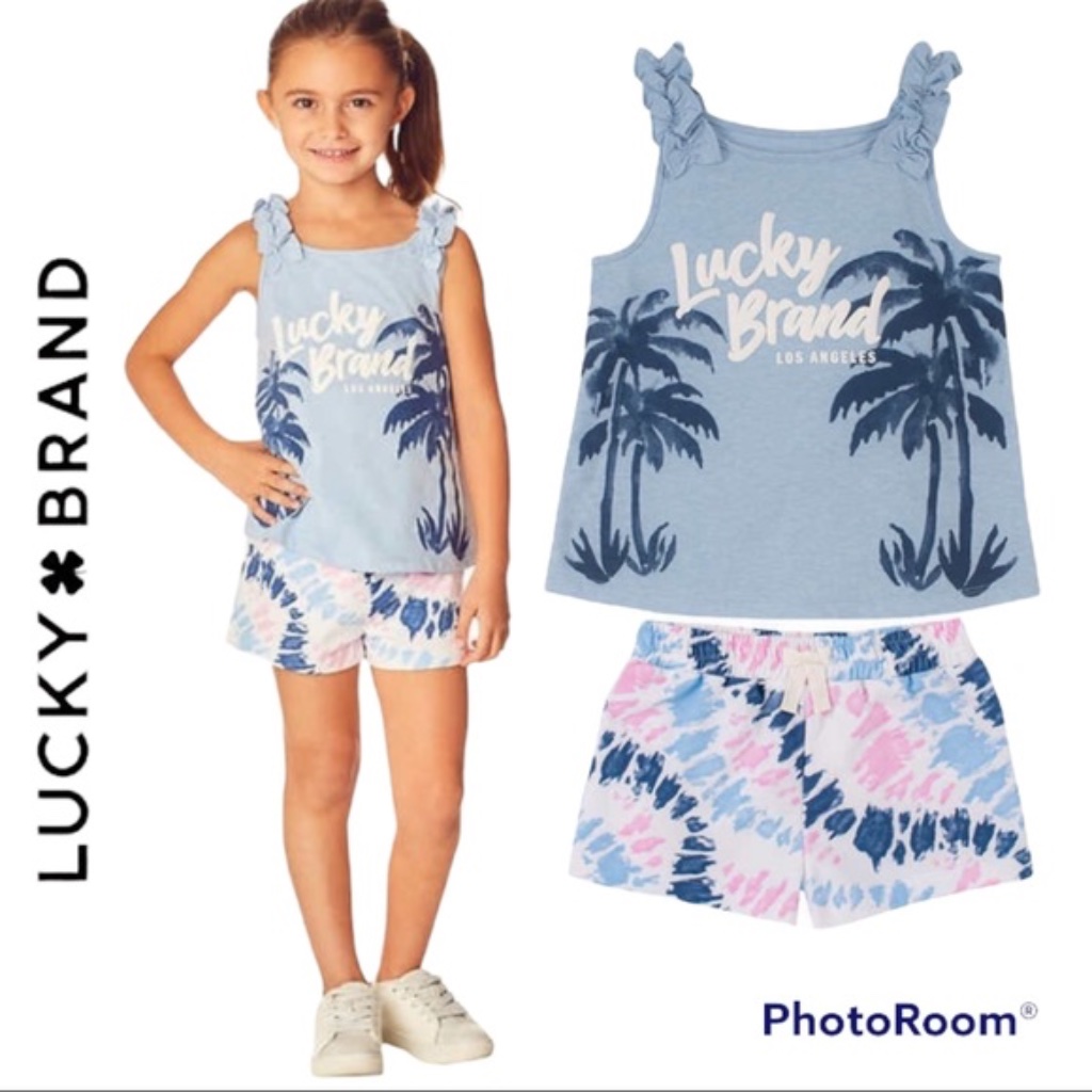 Lucky Brand Girls 2 Piece Set 5